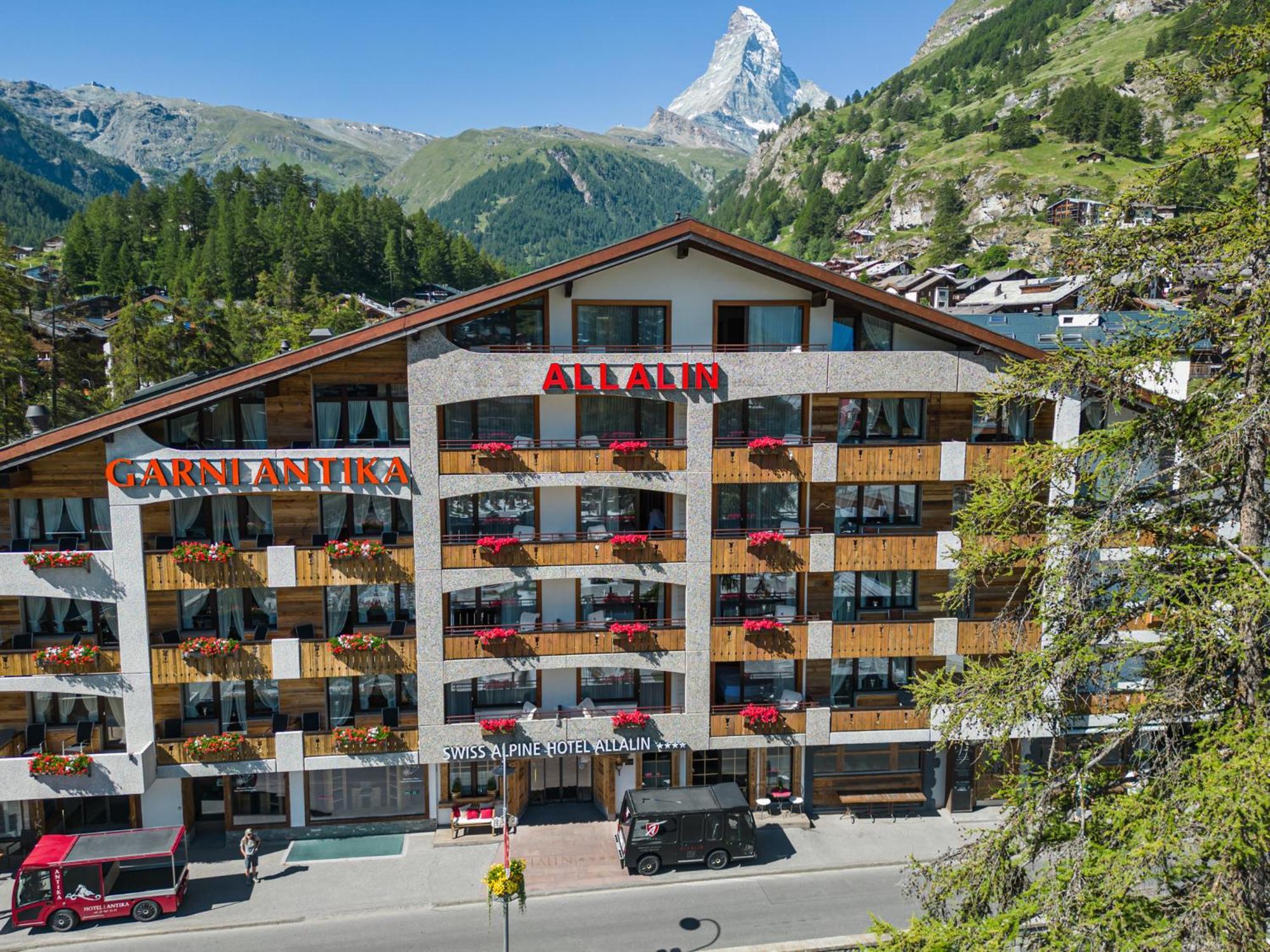 Swiss Alpine Hotel Allalin Церматт Екстер'єр фото