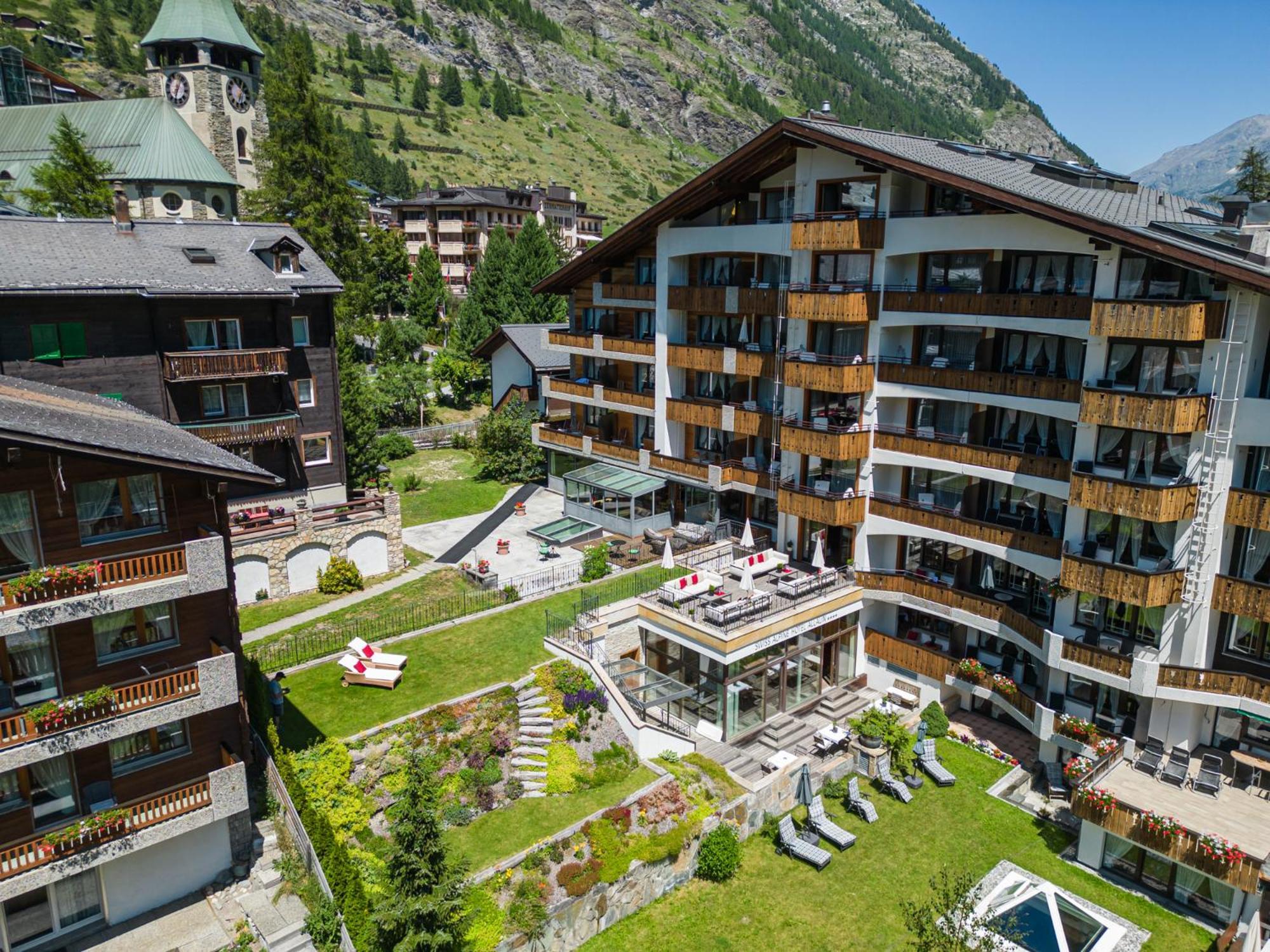Swiss Alpine Hotel Allalin Церматт Екстер'єр фото