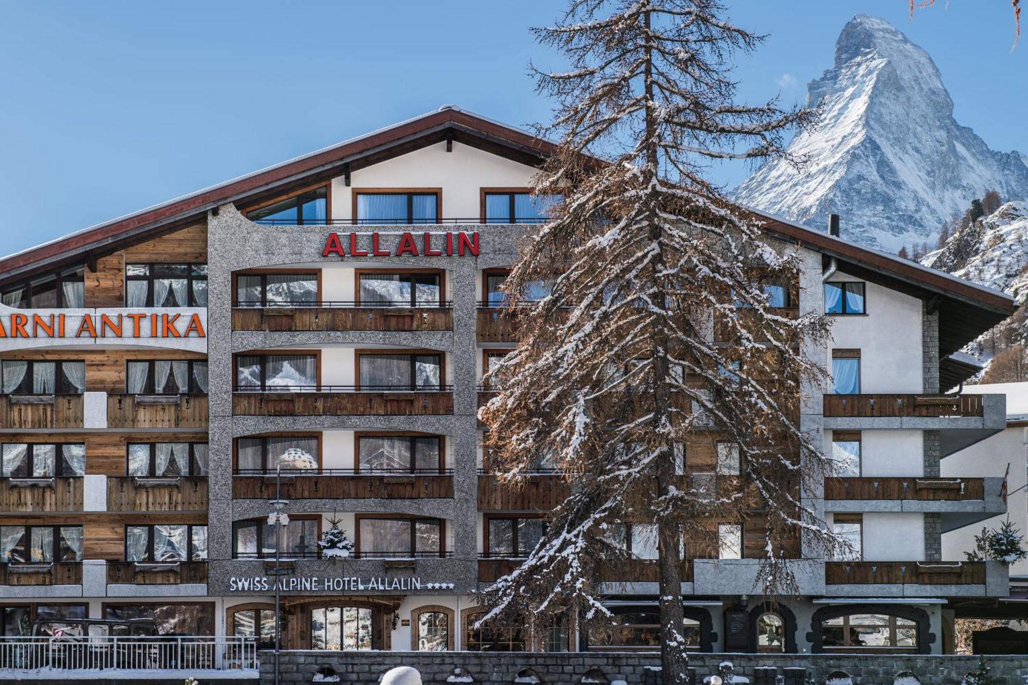 Swiss Alpine Hotel Allalin Церматт Екстер'єр фото