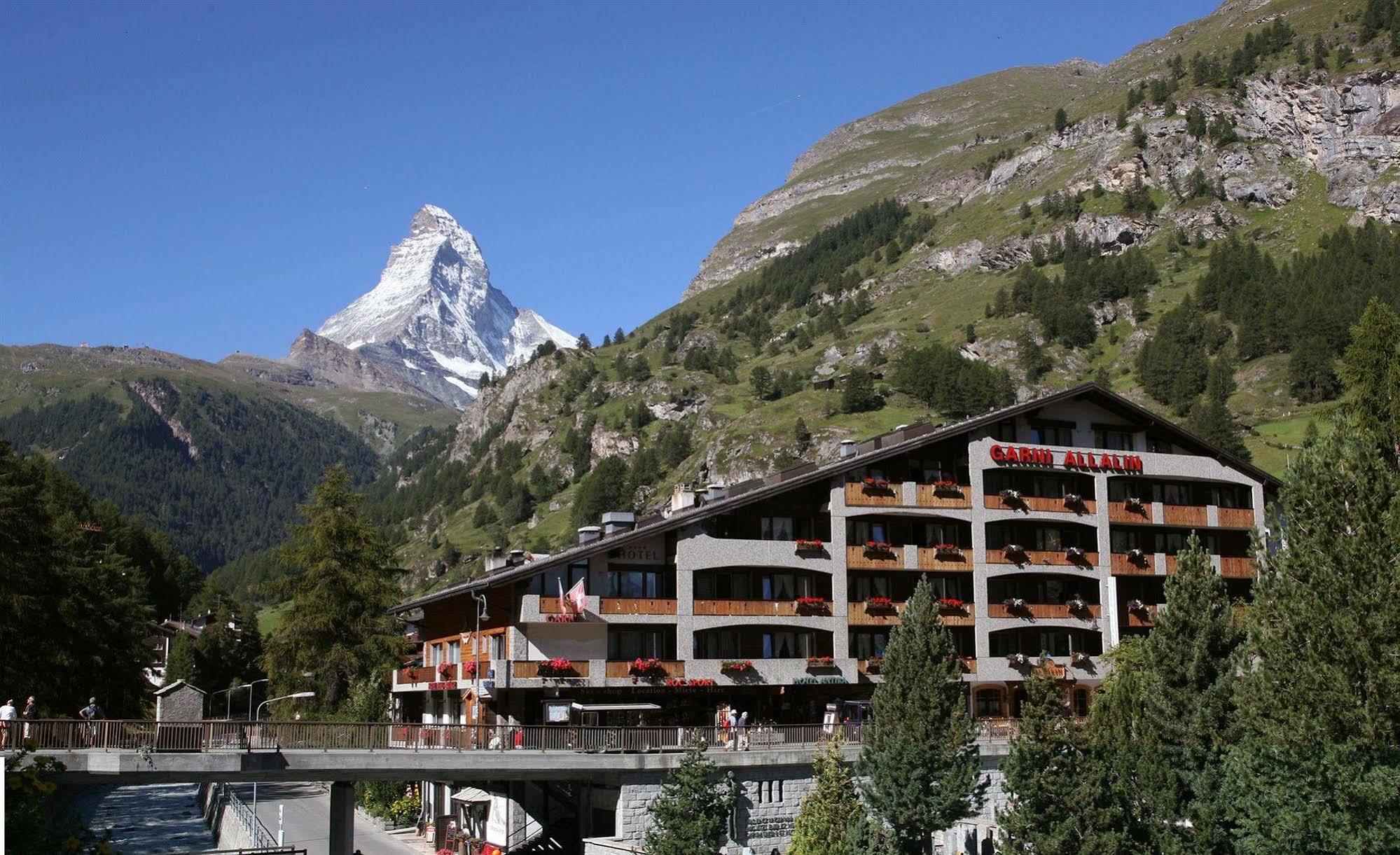 Swiss Alpine Hotel Allalin Церматт Екстер'єр фото